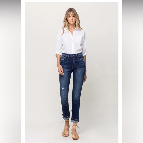 Flying Monkey High-Rise Boyfriend Jeans - Picture 6 of 11